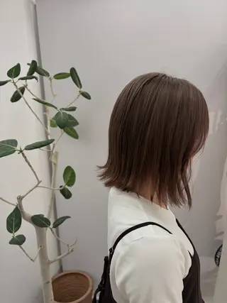 ミディアム カラー 🌻似合わせカット× パーマ/矢木🌻のヘアスタイル