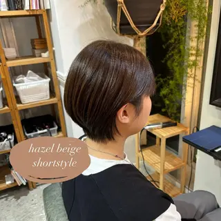 ショート 【髪質改善】カラー 韓国ヘア🎀RISAのヘアスタイル