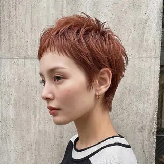 ショート ショート、ボブ特化 🦋廣瀬そらのヘアスタイル