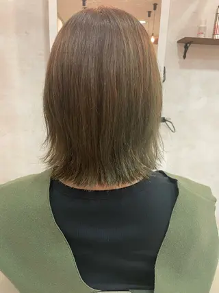 ミディアム カラー 石垣 颯士のヘアスタイル