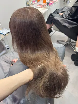 ロング カラー 🩵KUREA🩵 /似合わせカットのヘアスタイル