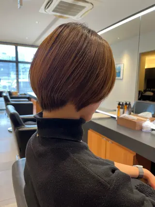 ショート 顔周りレイヤー 髪質改善 / AYUのヘアスタイル