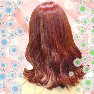 セミロング カラー 🌺ウルフカット職人 新垣渚🐺のヘアスタイル
