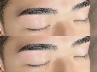 メンズ アイブロウ 🌱Ai Quick 新宿/シノネ🪞🫧のヘアスタイル