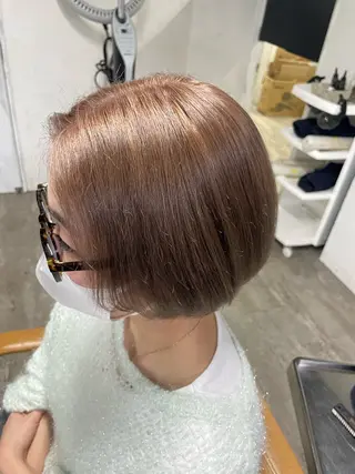 ショート 池袋💝ブリーチハイ トーン💝みさきのヘアスタイル