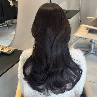 ロング カラー ANJU/上品カラー /似合わせカラー💖のヘアスタイル