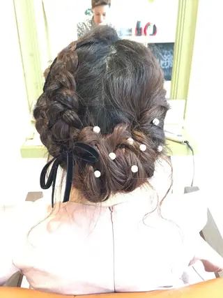ヘアアレンジ メンズ指名多数!! 田島史也のヘアスタイル