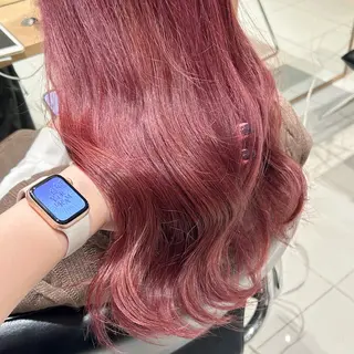 カラー サラ艶/韓国ヘア ︎🌟璃奈 (リナ)のヘアスタイル