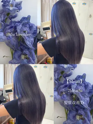 カラー 大宮ブリーチ×髪質 改善カラー/Meguのヘアスタイル