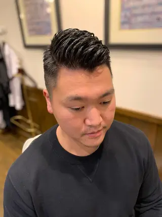 メンズ プレミアムバーバー 草野のヘアスタイル