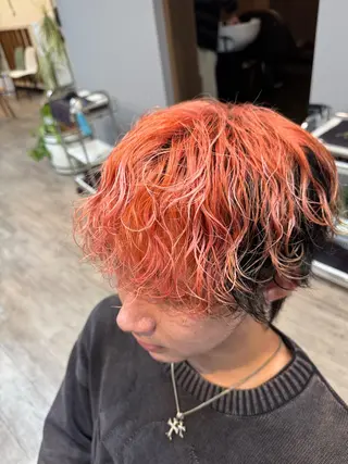 パーマ メンズ メンズカット／パーマ 山口泰広のヘアスタイル