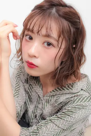 カラー パーマ Ash 店長 山下達也のヘアスタイル