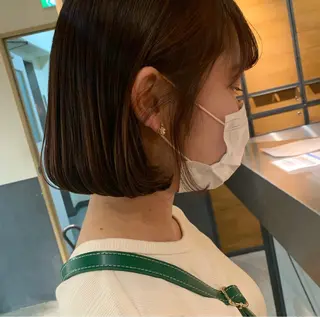 ミディアム kiyono ⭐︎ダブルカラーのヘアスタイル
