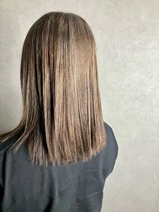 セミロング 黒木 翔平のヘアスタイル