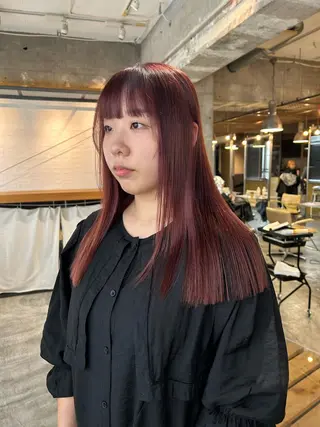 ロング カラー 海外レイヤー /NAGISAのヘアスタイル
