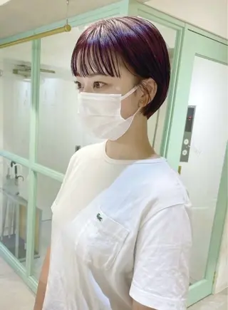 ショート ひかり HAZELのヘアスタイル
