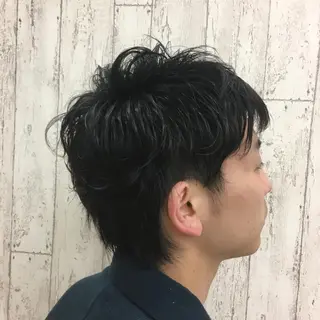 ショート パーマ メンズ Kaede .のヘアスタイル