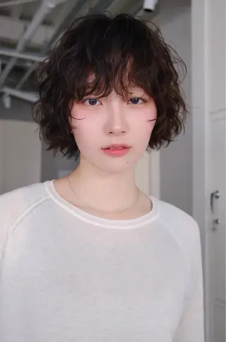 パーマ 宮田 眞咲のヘアスタイル