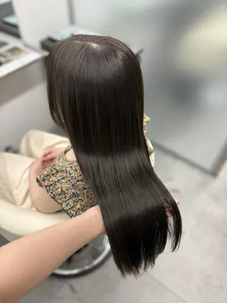 ロング カラー 透明感カラー×顔周り mizuki🫧のヘアスタイル