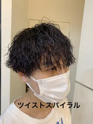 ショート 失敗しないパーマ 稲葉/草薙のヘアスタイル