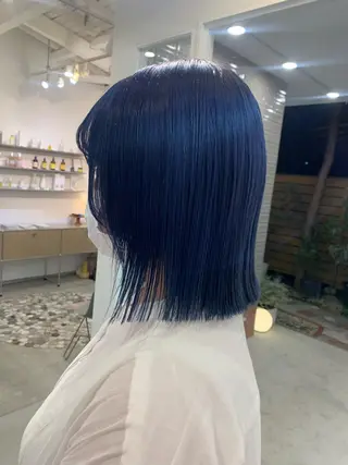 ミディアム カラー wakana/ 柔らかベージュカラーのヘアスタイル