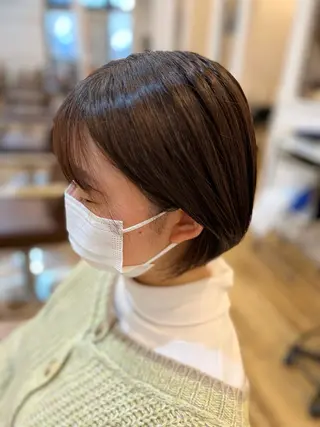 ショート 🐰ハイトーンカラー 畠山 渡🐰のヘアスタイル