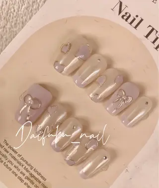 ミディアム Daifuku nailsのネイルデザイン