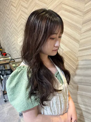 ロング 木村 元昭のヘアスタイル