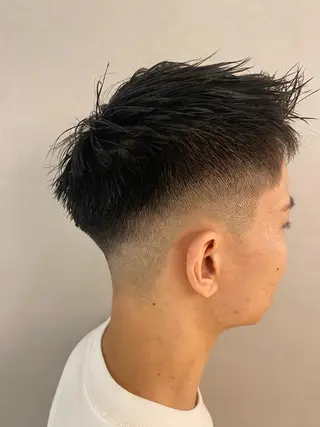 メンズ unopulir 景山 凌のヘアスタイル