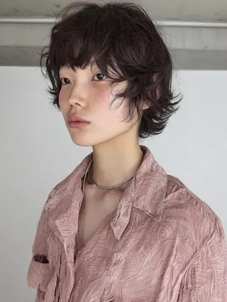 ショート デジタルパーマ/ボブ 表参道/さえのヘアスタイル