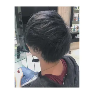 ショート カラー メンズ 中野 竜介のヘアスタイル