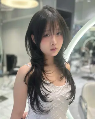 ロング 🇰🇷韓国レイヤー 美女製造機🥀のヘアスタイル
