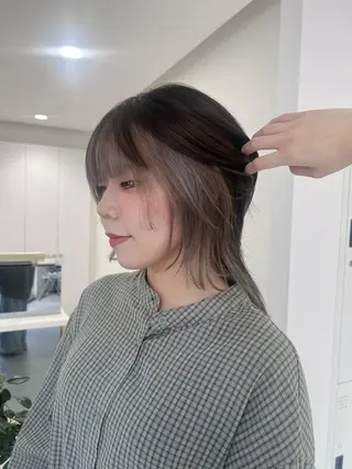 ミディアム カラー 🖤:抜け感×大人 スタイル/Aoiのヘアスタイル