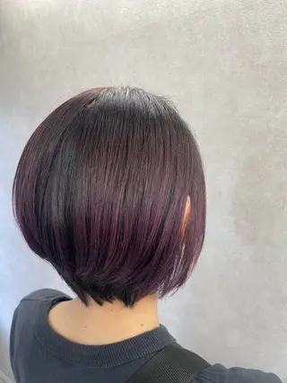 ショート カラー 工藤 洸のヘアスタイル