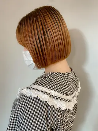 ショート ボブとパーマの達人 /美容室難民の方是非のヘアスタイル