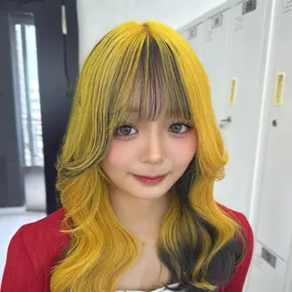 ミディアム 透明感•ハイトーン /🪽ゆずほ🪽のヘアスタイル