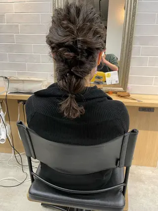 ヘアアレンジ 期間限定無料カット まつきのヘアスタイル