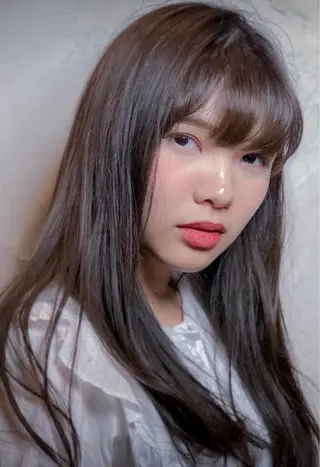 ロング 佐々岡 亮介のヘアスタイル