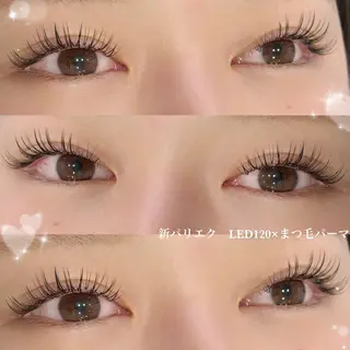 マツエク・マツパ Merci𖤐´ 長谷川　【万代】のマツエク・マツパデザイン