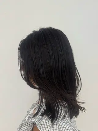 ミディアム 鈴木 さりあのヘアスタイル