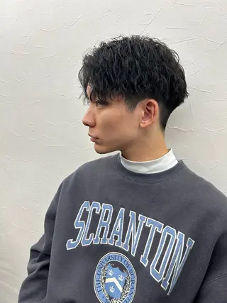 ショート パーマ メンズ メンズ特化美容師 yuuriのヘアスタイル