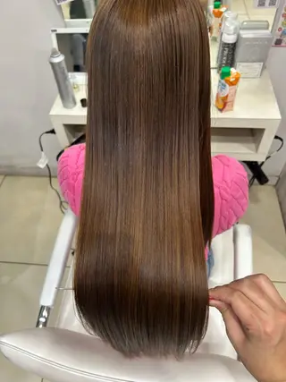 ロング 【髪質改善カラー】 瀧田嵐士🇰🇷のヘアスタイル