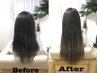 ロング KA BUのヘアスタイル