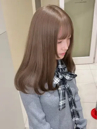 ロング カラー ヘアアレンジ 天神レイヤーカット No.1💖マユカのヘアスタイル
