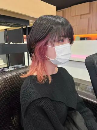 カラー 海外girl🤎 透明感ベージュmaoのヘアスタイル
