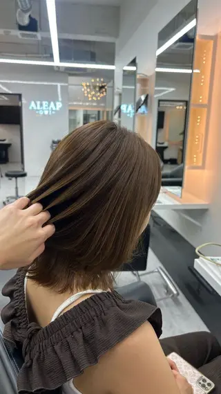 ショート saria [ALEAP]のヘアスタイル