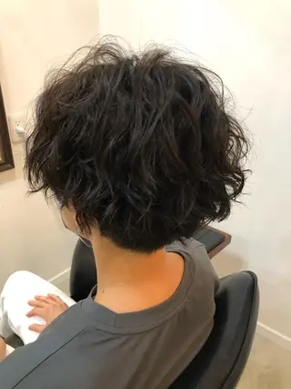 ショート 山口 晃也のヘアスタイル