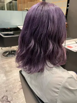ミディアム カラー 玉城 和磨のヘアスタイル