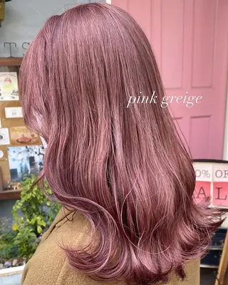 ロング カラー AYANO /レイヤー/オリーブのヘアスタイル