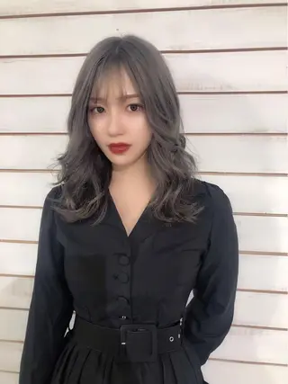 セミロング ヘアアレンジ 🦋美髪／エクステ 🦋アベイクミのヘアスタイル